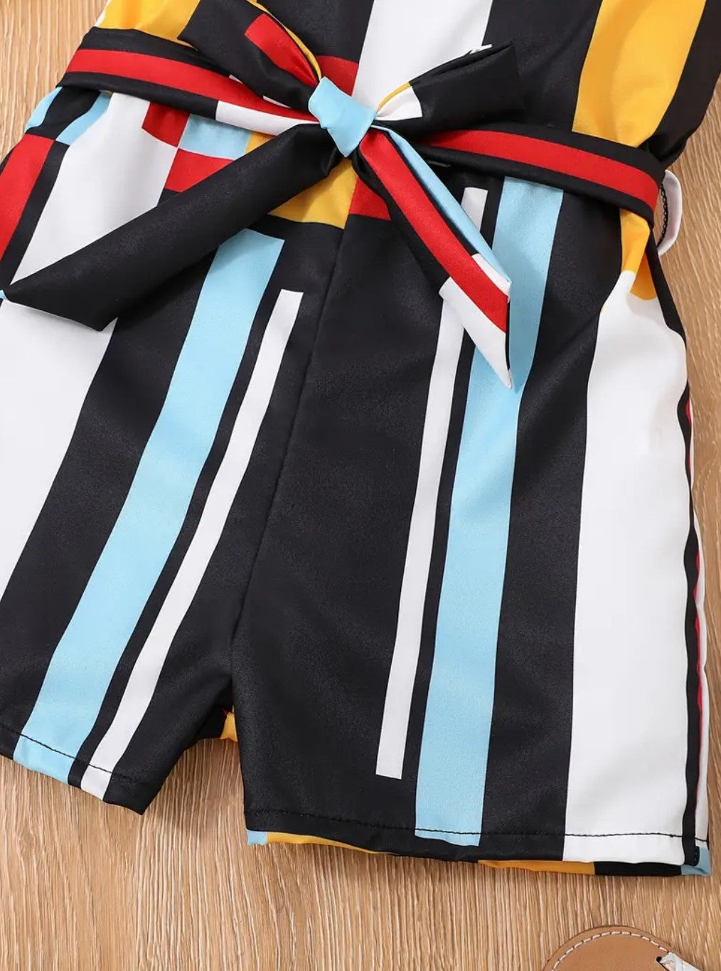 Cami Color Block Romper