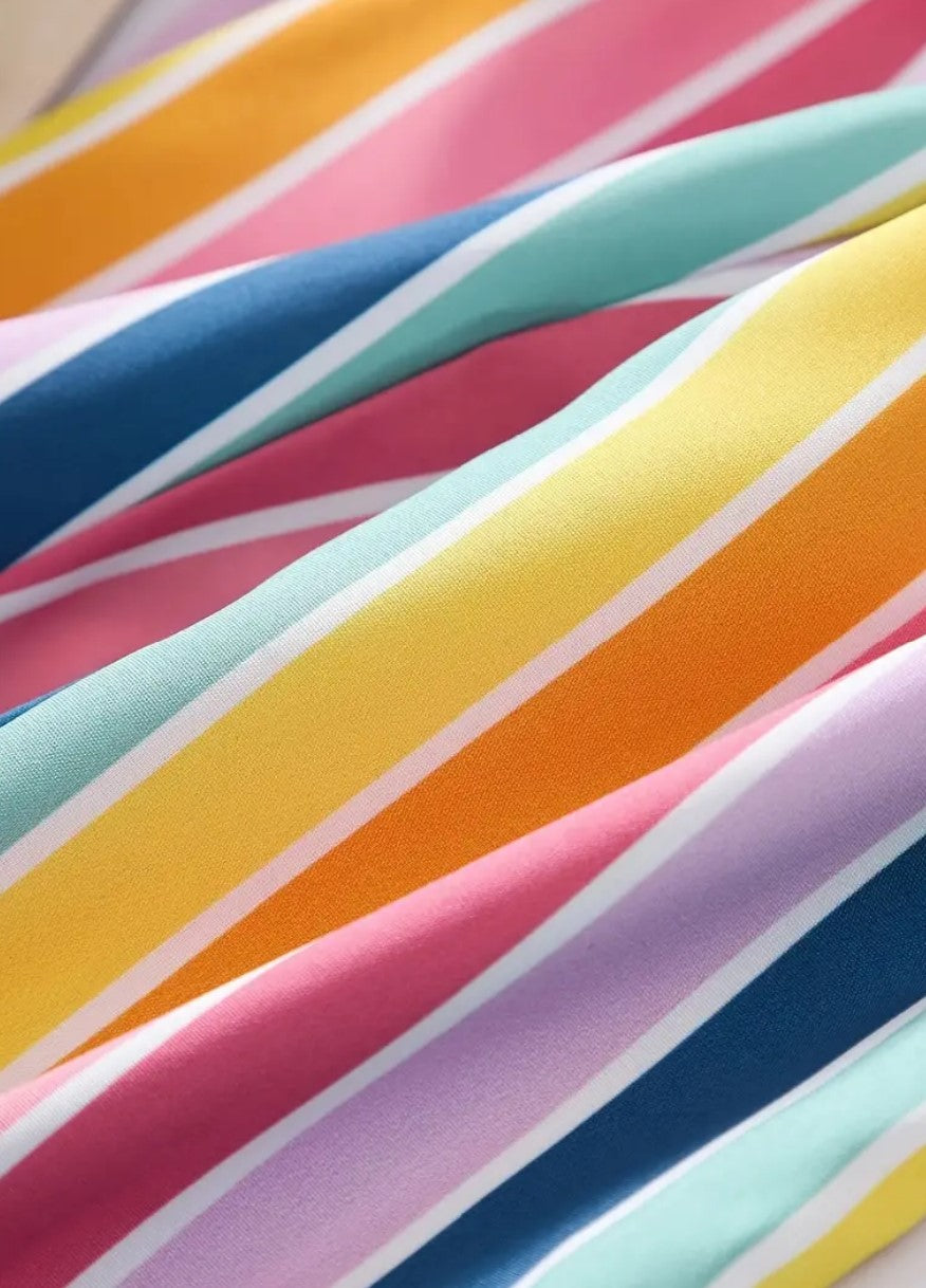 Girls Candy Stripe long pants