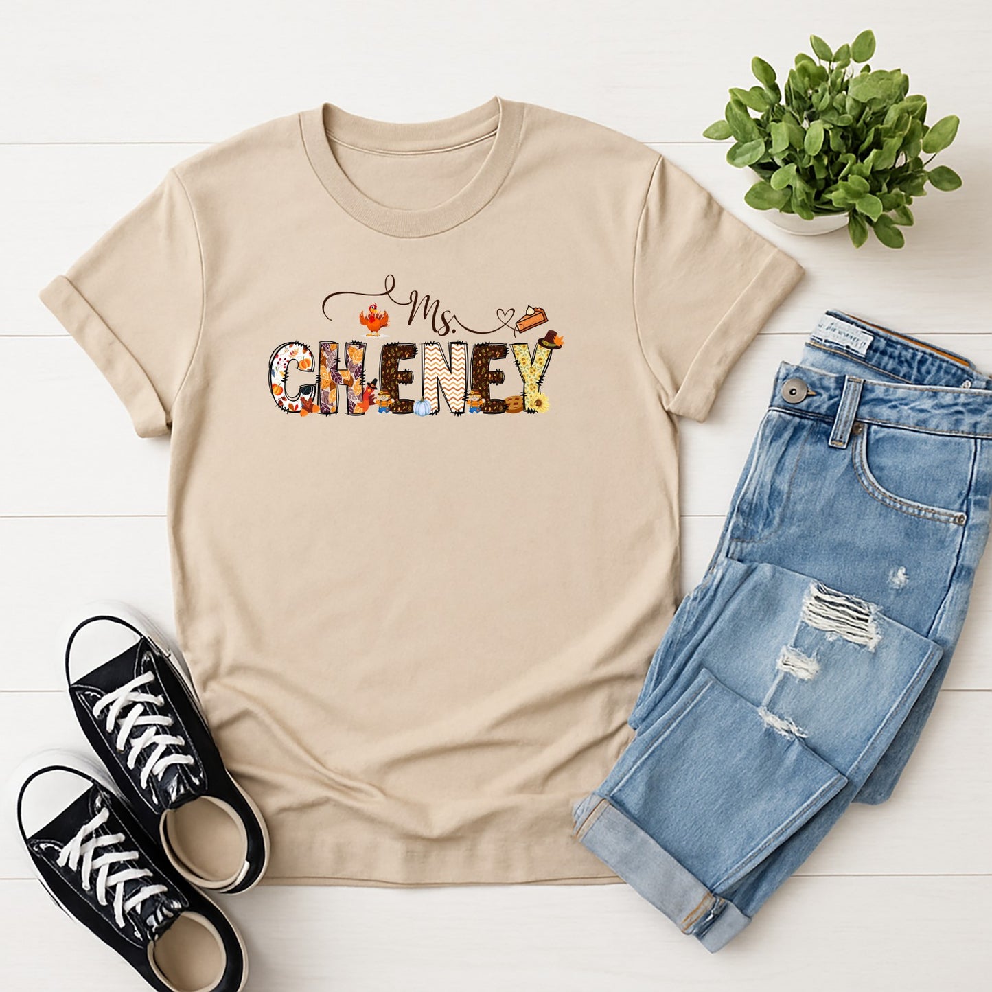 Short Sleeve Thanksgiving