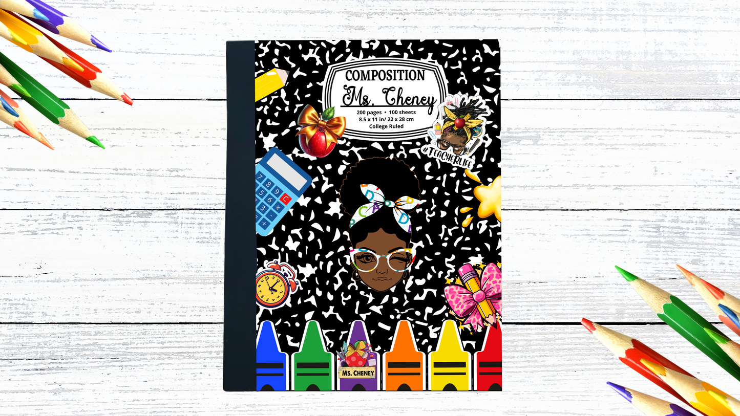 Composition Legal Pad Cover