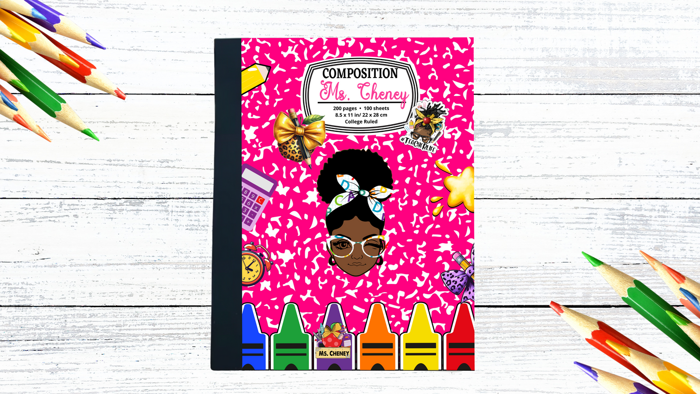 Composition Legal Pad Cover