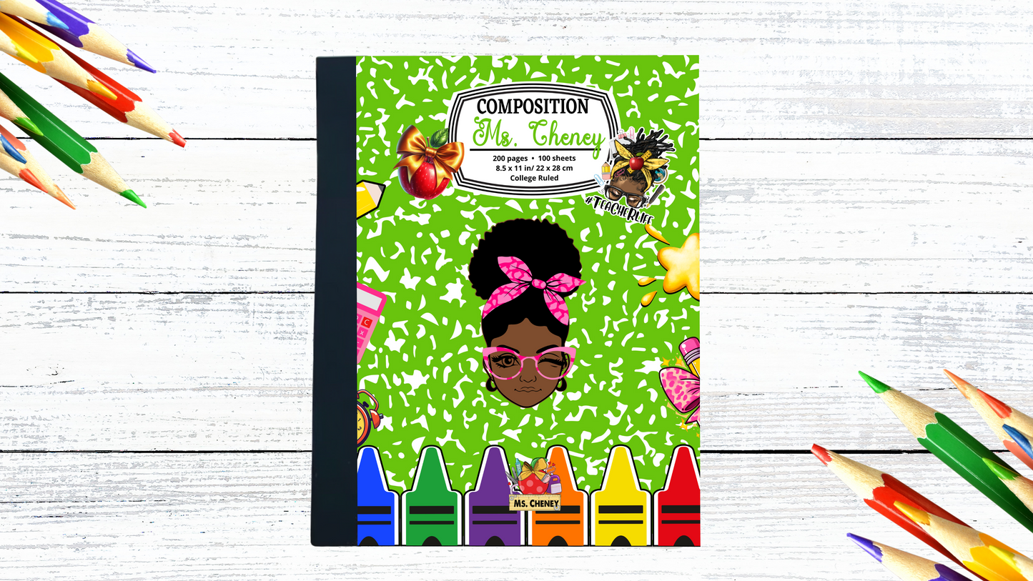 Composition Legal Pad Cover