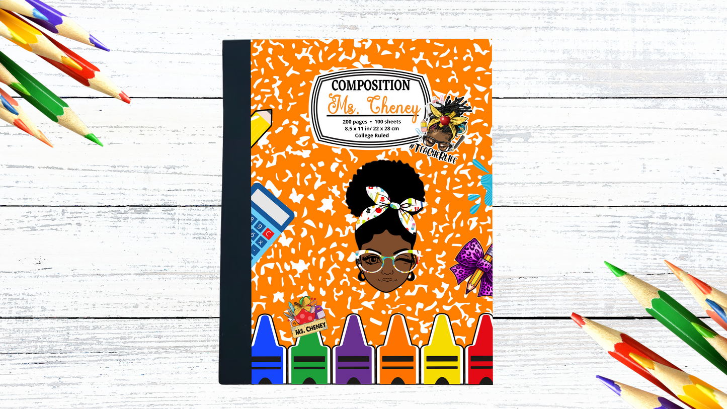Composition Legal Pad Cover