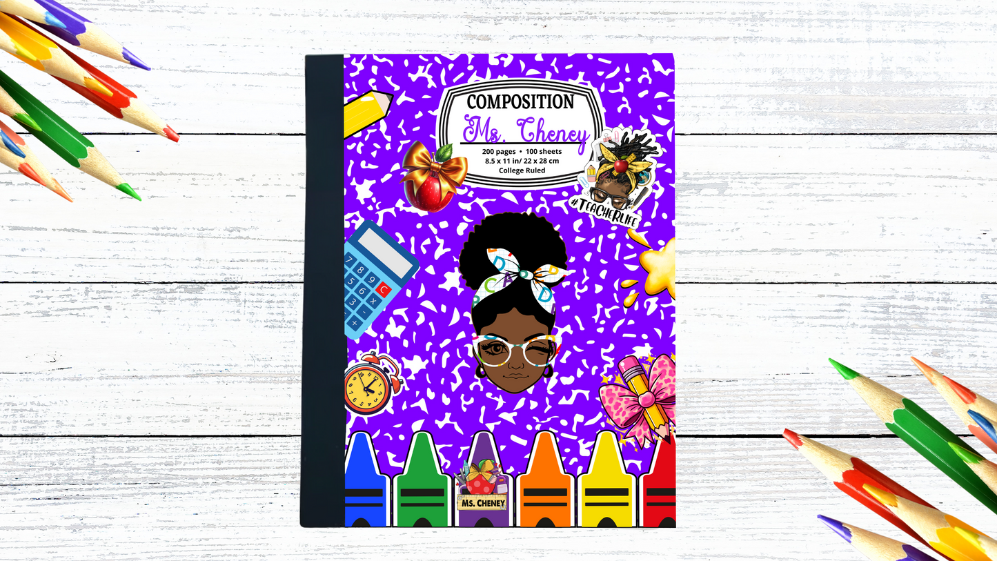 Composition Legal Pad Cover
