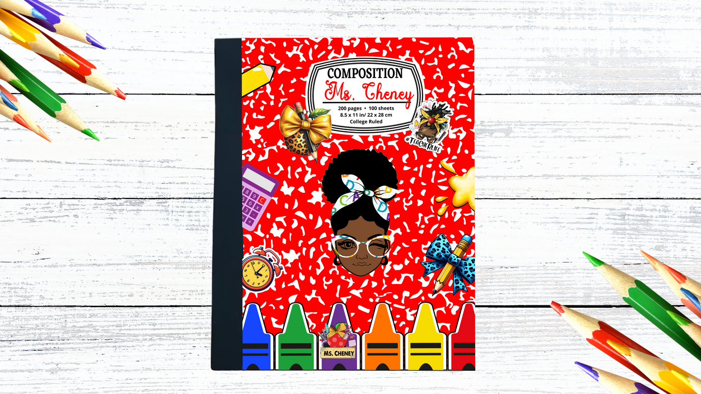 Composition Legal Pad Cover