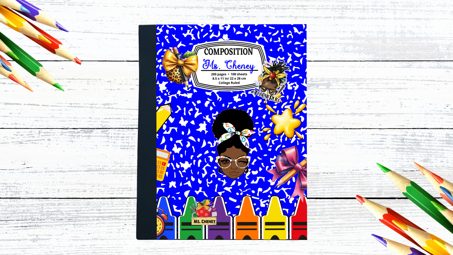 Composition Legal Pad Cover